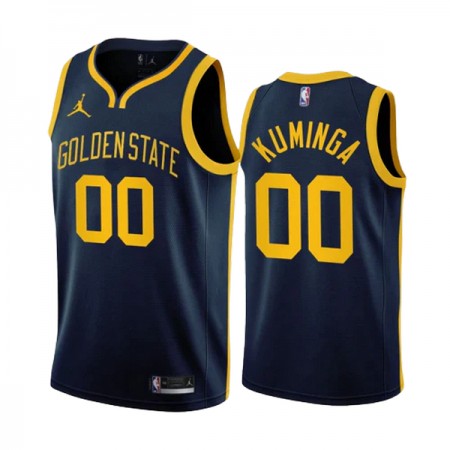 Golden State Warriors Jonathan Kuminga 00 Jordan 2022-23 Statement Edition Navy Miesten Pelipaidat Swingman